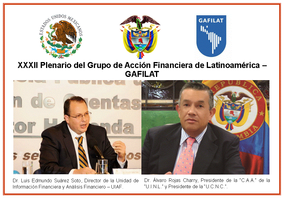 Colombia presente en el XXXII Plenario GAFILAT.