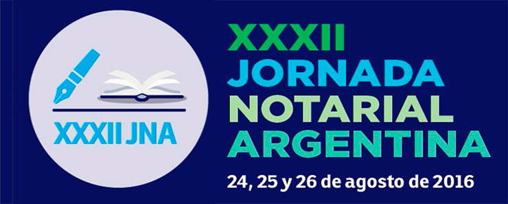 Convocatoria a la XXXII Jornada Notarial Argentina.