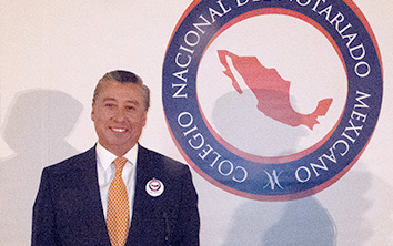 Jos Antonio Manzanero Escutia fue electo como Presidente del Colegio Nacional del Notariado Mexicano.
