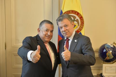 Audiencia especial con el Sr. Presidente de la Repblica.